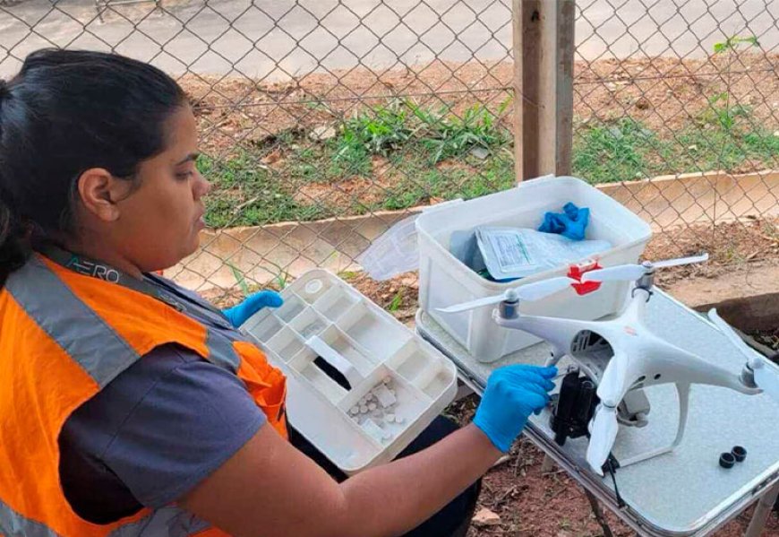 Tecnologia aérea reforça combate à dengue em Sete Lagoas