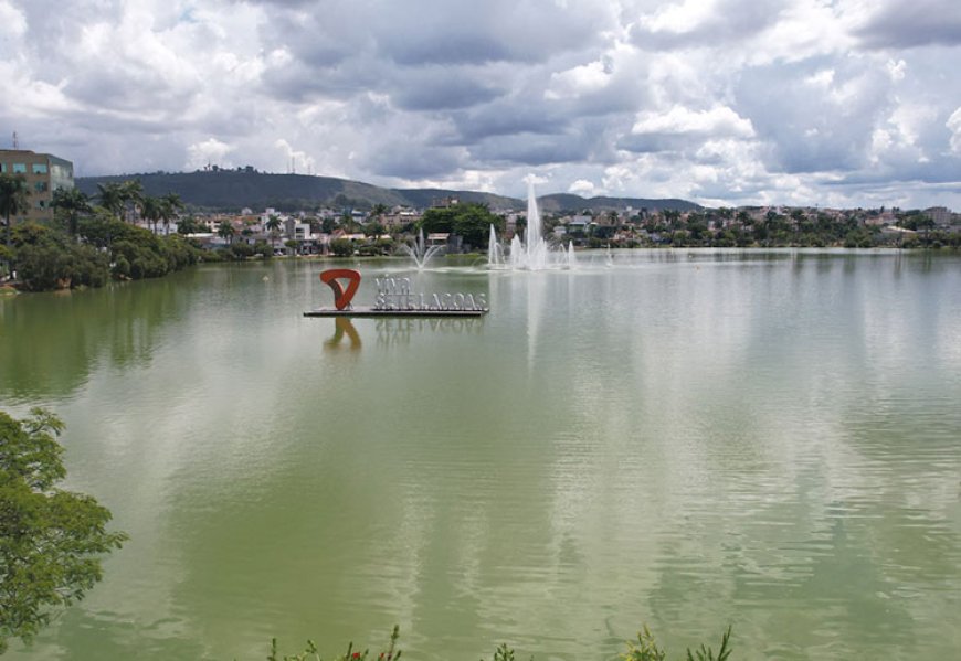 Porque a água da Lagoa Paulino está verde?