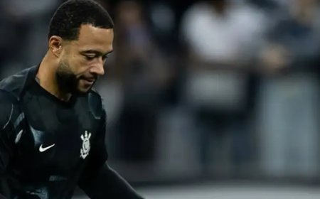 Memphis exibe tornozelo inchado e vira dúvida no Corinthians para a Copa Sul-Americana