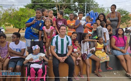 Prefeitura de Sete Lagoas inaugura mais dois parques infantis nos bairros Dona Silvia e Nova Cidade