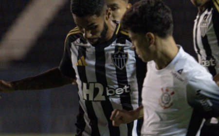Atlético vacila e perde para o Corinthians pelo Brasileirão Sub-20