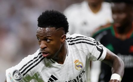 Vini Jr. se manifesta após eliminação do Real Madrid na Champions e manda recado