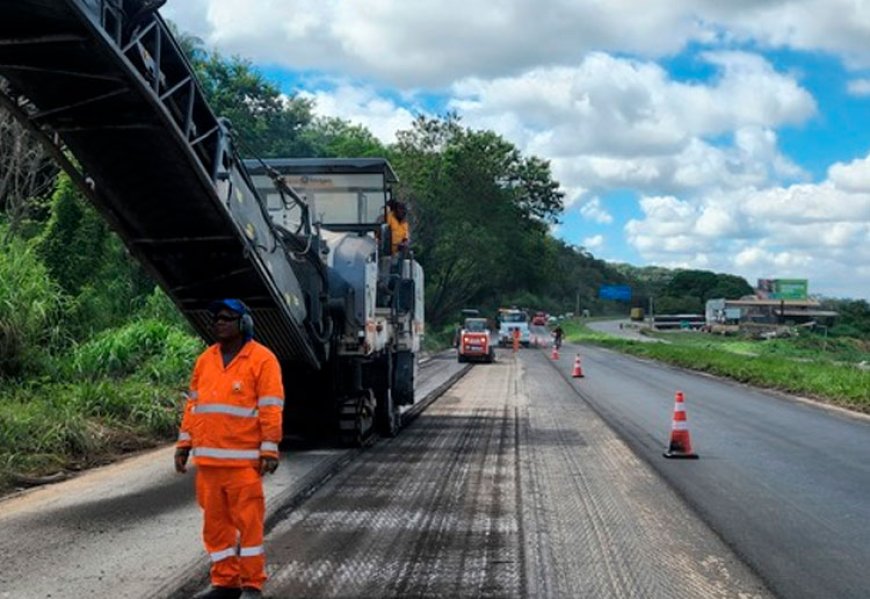 Começam obras na MG 424 entre Sete Lagoas a BH