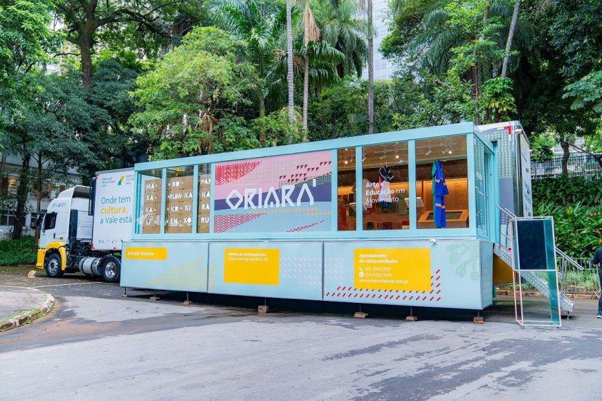 Chega a Curvelo a Exposição Oriará -Arte e Educação em Movimento do Memorial Vale Itinerante