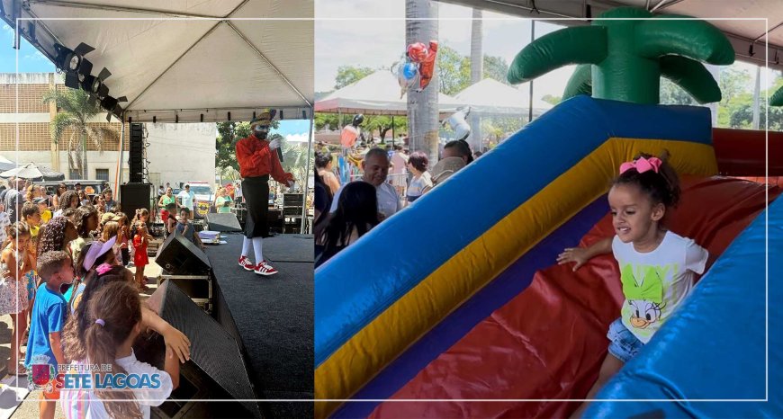 Em Sete Lagoas, primeira edição da Rua de Lazer atrai centenas de famílias até a Feirinha