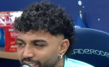 Gabigol, do Cruzeiro, detalha relação com Hamilton e exalta piloto: ‘O maior’