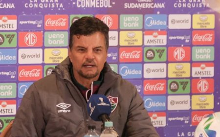 Auxiliar técnico do Fluminense encontra culpado por atuação ruim na Sul-Americana