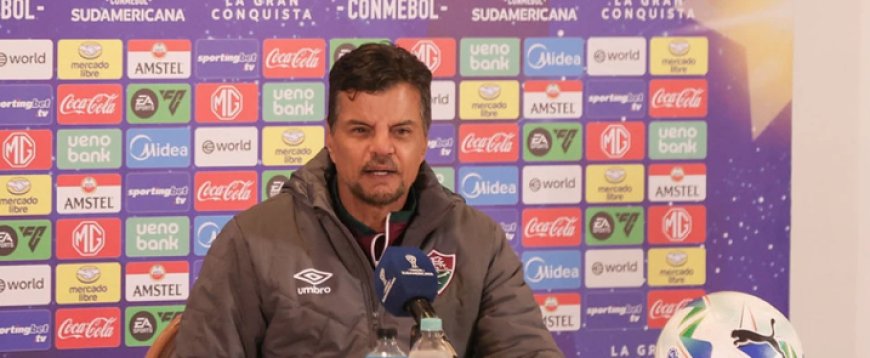 Auxiliar técnico do Fluminense encontra culpado por atuação ruim na Sul-Americana