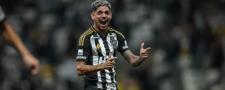 Em alta no Atlético, Rubens caminha para ter temporada mais artilheira da carreira