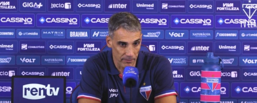 Vojvoda é direto e faz desabafo sobre temporada ruim do Fortaleza