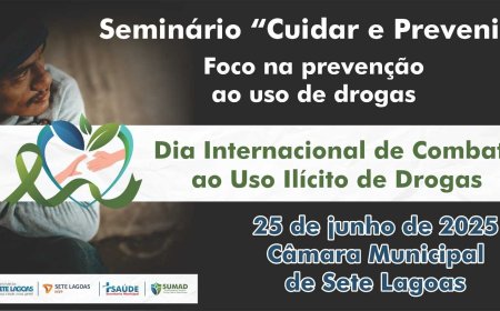 Prefeitura realiza Seminário "Cuidar e Prevenir" com foco na prevenção ao uso de drogas