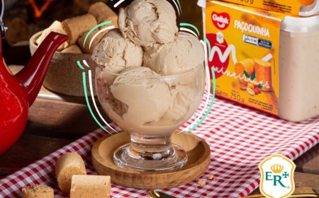GELLAK: Sabor 100% mineiro lança irresistível sorvete de paçoquinha