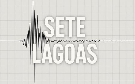 ATUALIZAÇÃO: sismo de 2.4 mR é registrado em Sete Lagoas nesta segunda (23)
