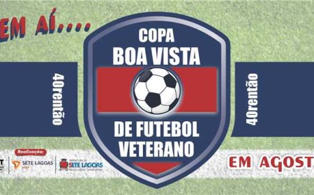 Prefeitura de Sete Lagoas resgata a tradicional Copa Boa Vista de Futebol Veterano