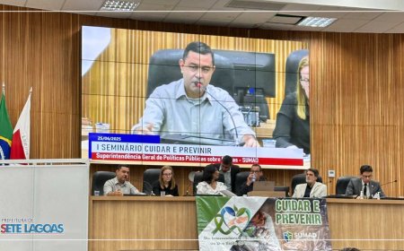 Sete Lagoas realiza Seminário "Cuidar e Prevenir" com foco na prevenção ao uso de drogas