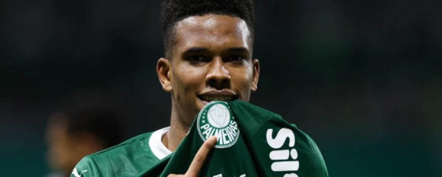 Estêvão, do Palmeiras, tem estreia e despedida no Brasil contra o Cruzeiro