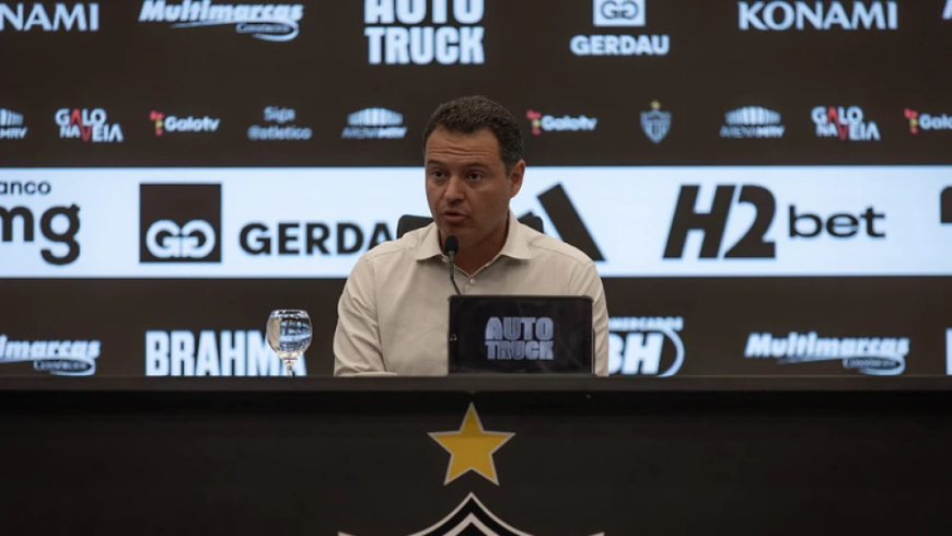 Rafael Menin é direto sobre situação financeira do Atlético e faz projeção