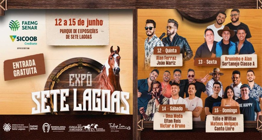 Cidade recebe a Expô Mangalarga Marchador com entrada gratuita e programação para toda a família