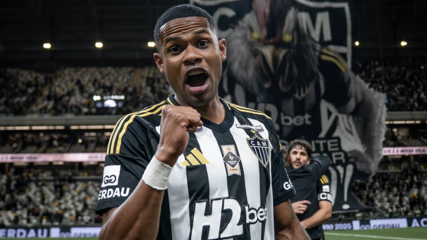 Em alta, Júnior Santos tenta deixar status de ’12° jogador’ para ser titular do Atlético