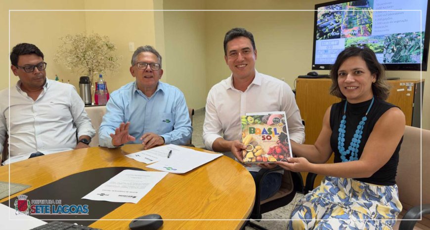 Prefeitura de Sete Lagoas firma acordos de cooperação técnica com a Embrapa Milho e Sorgo