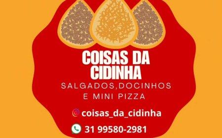 Coisas da Cidinha - Salgados, docinhos e mini pizzas