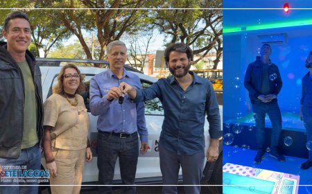 Prefeitura de Sete Lagoas entrega parque multissensorial e veículo à APAE em ato marcado pela emoção