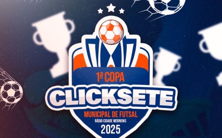 Final da 1ª Copa ClickSete Municipal de Futsal promete noite histórica no Ginásio Vinícius Dias Avelar