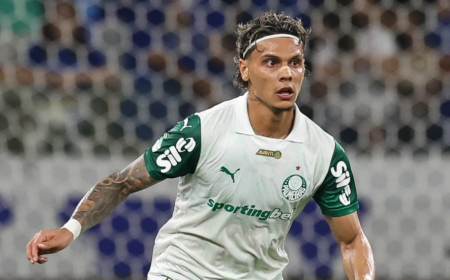 Jogador do Cruzeiro reage à venda de Richard Ríos, do Palmeiras, para o Benfica