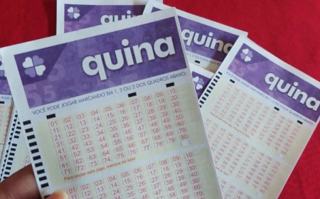 Aposta de Sete Lagoas acerta quatro números na Quina e leva R$ 12 mil