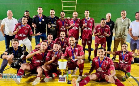 Resgate do futsal na cidade: Bravos é campeão da Copa ClikSete de Futsal/Prefeitura de Sete Lagoas