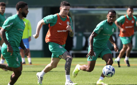 Palmeiras retoma treinos de olho no clássico com Corinthians; Paulinho inicia recuperação