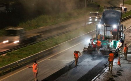 Via Cristais mantém obras na BR-040 com intervenções noturnas e diurnas até 4 de agosto