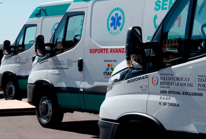 Paraguai compra 130 ambulâncias produzidas em Sete Lagoas