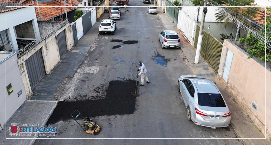 Sete Lagoas investe mais de R$ 19 milhões em infraestrutura em seis meses