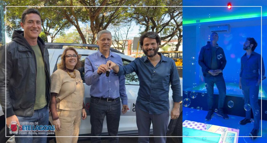 Prefeitura de Sete Lagoas entrega parque multissensorial e veículo à APAE em ato marcado pela emoção
