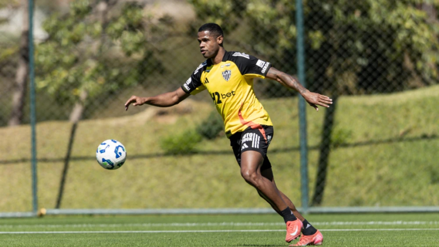 Atlético: baixa na ‘Sula’, Júnior Santos vai a campo de olho em duelo com Palmeiras