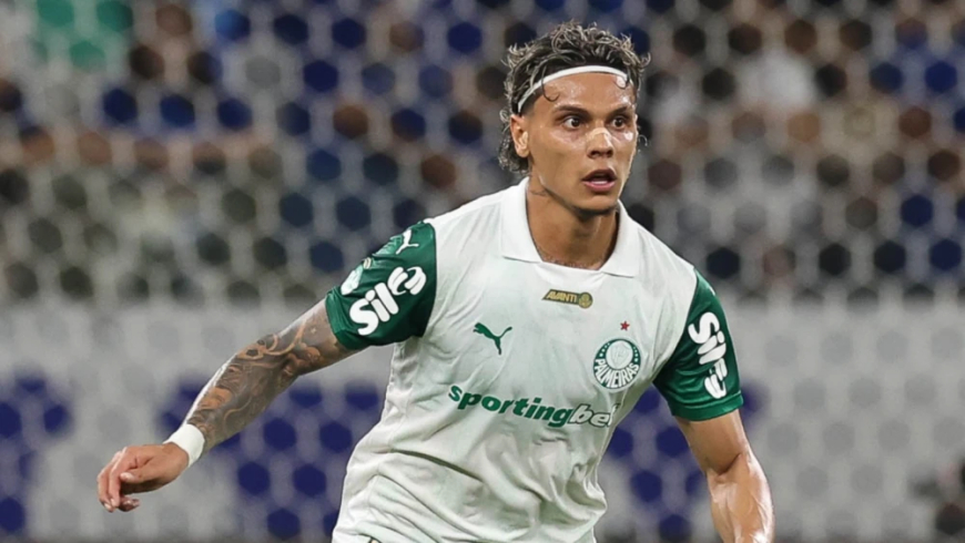 Jogador do Cruzeiro reage à venda de Richard Ríos, do Palmeiras, para o Benfica