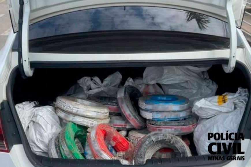 Interceptado carro que trazia materiais comprados por fraude que viriam a Sete Lagoas