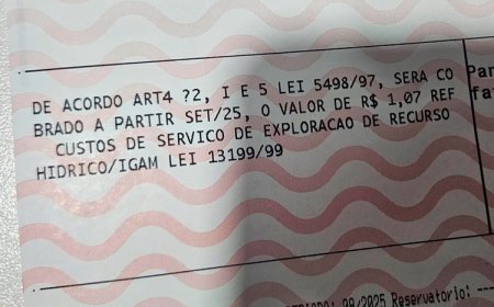 Usuários começam a ser avisados sobre nova taxa de água em Sete Lagoas; entenda