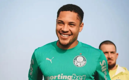 Vitor Roque reage no Palmeiras após ‘puxão de orelha’ de Abel Ferreira