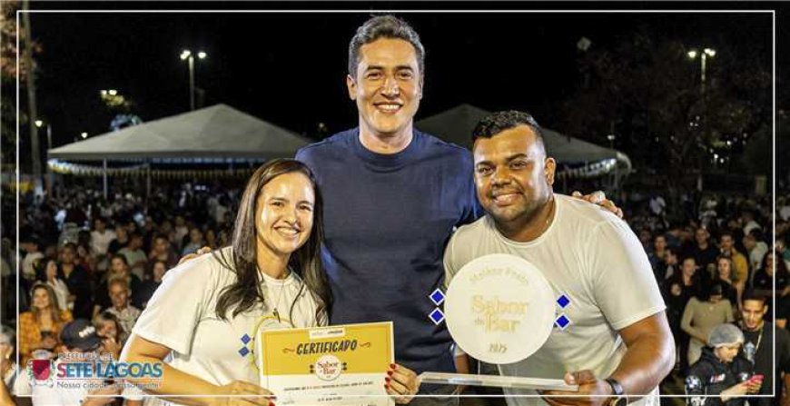 Final do Sabor de Bar reúne 5 mil pessoas e celebra botecos com apoio da Prefeitura de Sete Lagoas