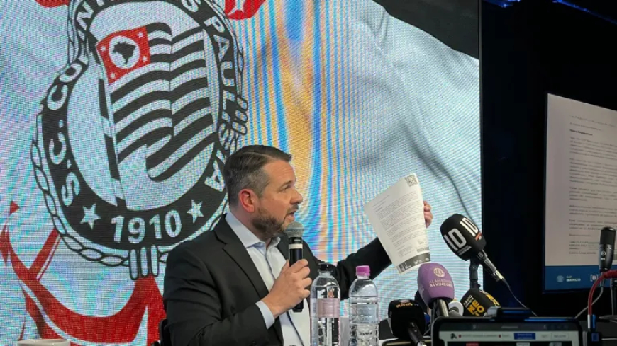 Eleição no Corinthians: candidato revela banco que promete investimento de até US$ 1 bilhão