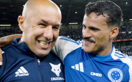 Bastidores do Cruzeiro: titulares brincam com Kaiki, e Jardim revela apelido do lateral