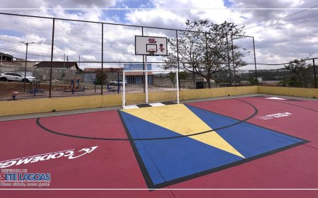 Prefeitura de Sete Lagoas entrega quadra revitalizada no bairro Itapuã pelo projeto Minas Urbano