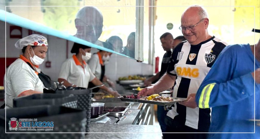 Em Sete Lagoas, Restaurante do Trabalhador comemora 21 anos com almoço especial pelo Dia do Idoso