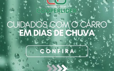 CooperLíder reforça dicas essenciais de segurança para dirigir em dias de chuva