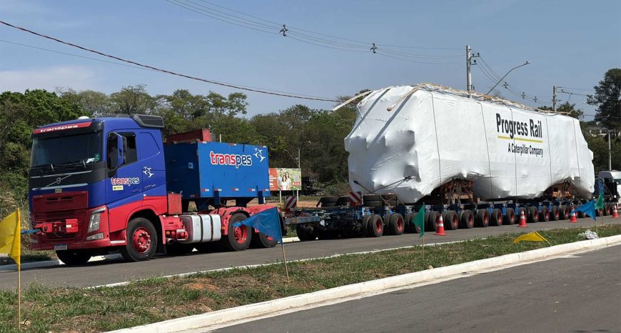 Made in Sete Lagoas": Progress Rail entrega nova locomotiva em contrato milionário com a VLI