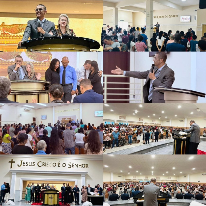 Deputado Charles Santos visita igrejas da Universal em Sete Lagoas e participa de celebrações religiosas