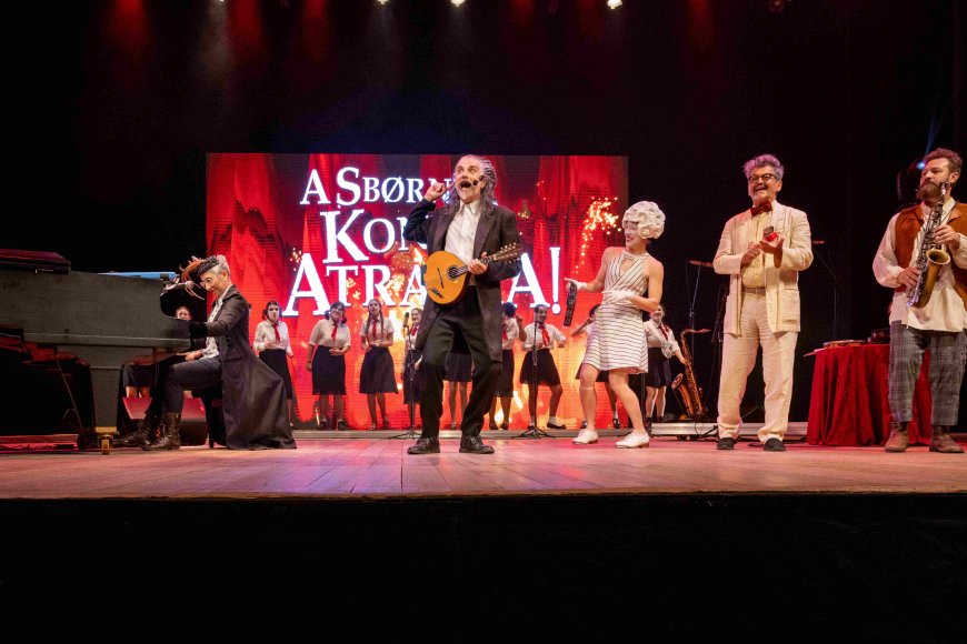 Ministério da Cultura e Petrobras apresentam em Belo Horizonte o espetáculo musical "A Sbørnia Kontr'Atracka"  Com a concepção e direção de Hique Gomez, única