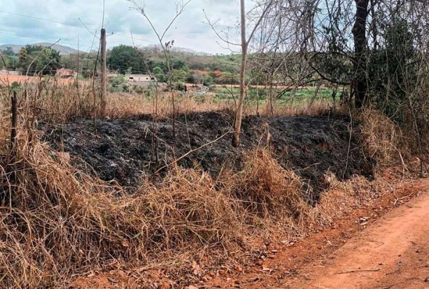 Homem é preso por provocar incêndio em Sete Lagoas